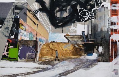 BUSHWICK 3 2025 26 X 40 PHOTOGRAPHY AND MIXED MEDIA