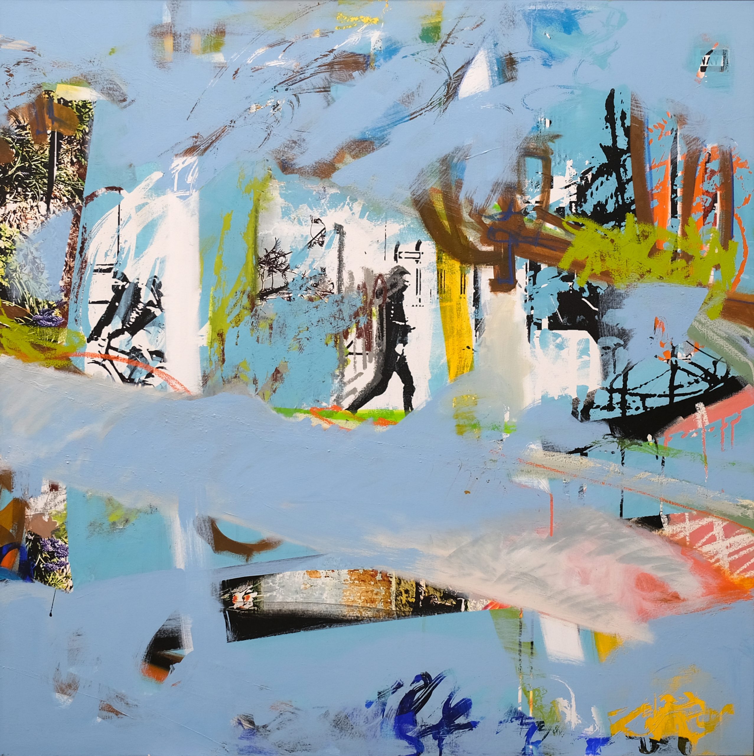 DAYDREAM 2025 48 X 48 PHOTOGRAPHY AND MIXED MEDIA - SOLD -