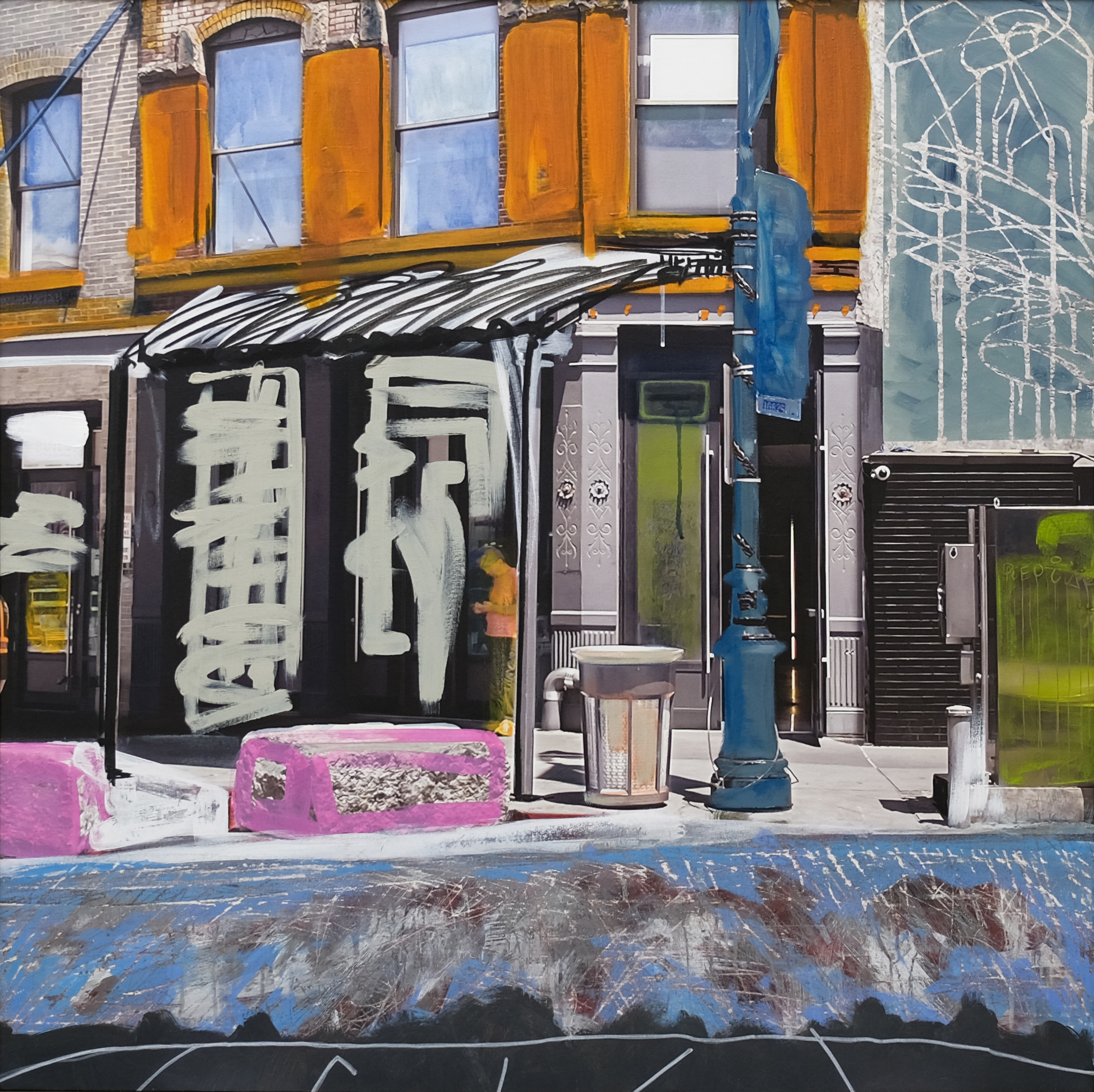 LITTLE WEST 12 2025 40 X 40 PHOTOGRAPHY & MIXED MEDIA