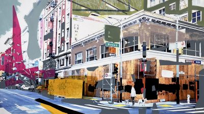 SF BISCUITS 2024 40 X 72 PHOTOGRAPHY & MIXED MEDIA